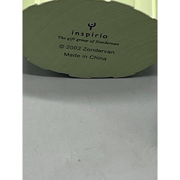 Inspirio oval box bears a bear hug for my sister saying bows 2002 green READ - Picture 6 of 7